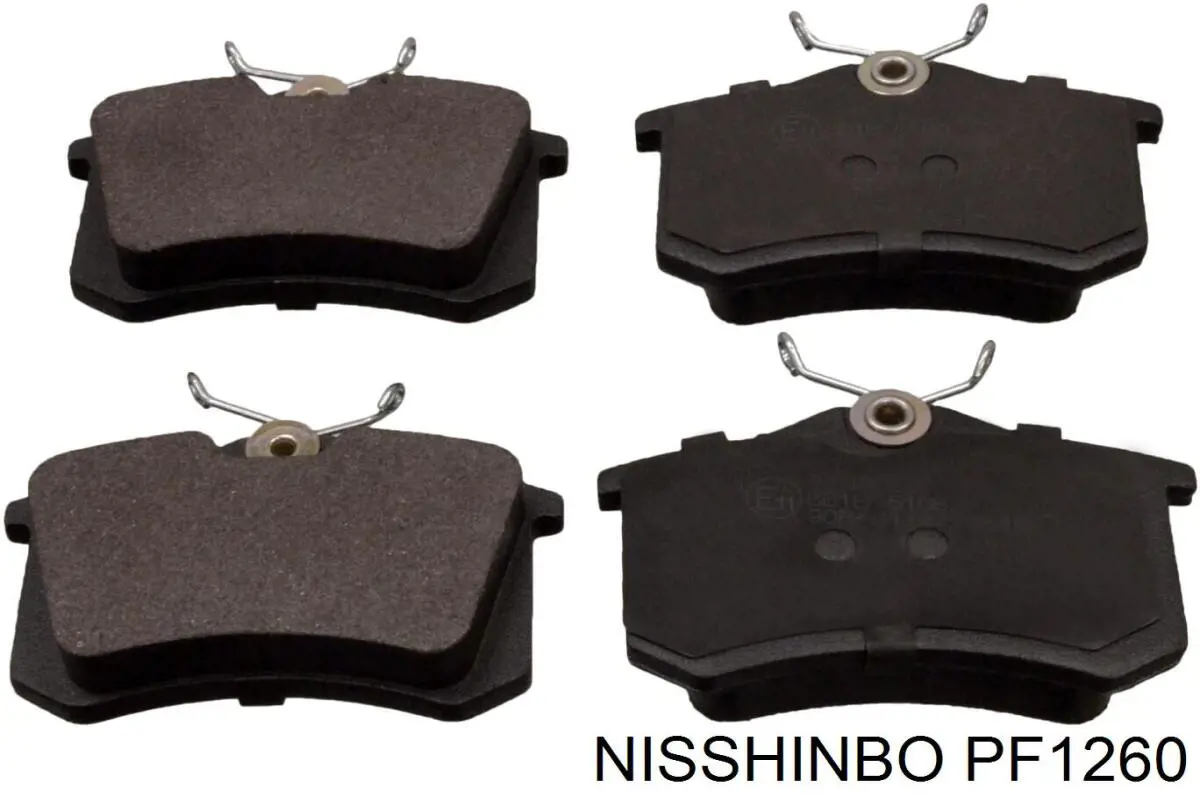 Передние тормозные колодки D2109NM NIPPON MOTORS