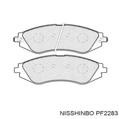 Колодки дисковые  Nisshinbo PF2283 цена, от 10.27 USD