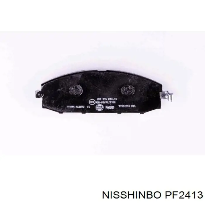 PF2413 Nisshinbo колодки тормозные передние дисковые