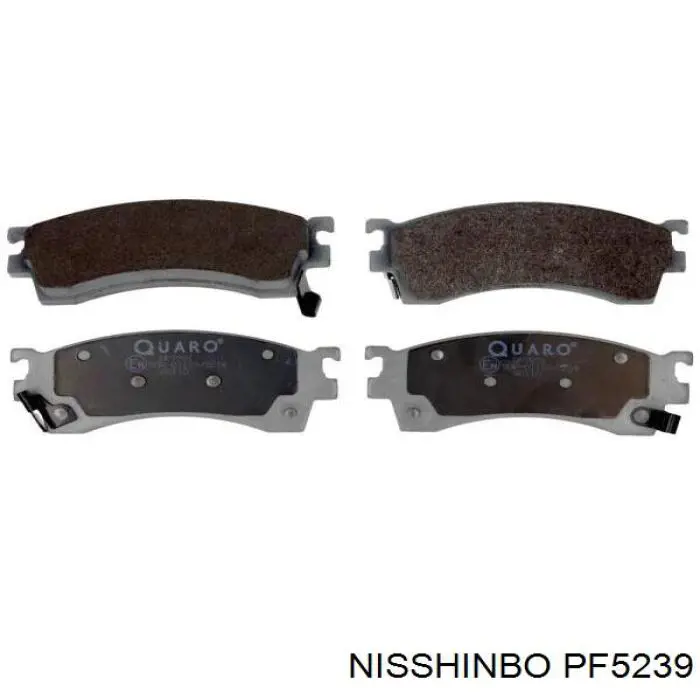 PF5239 Nisshinbo Колодки передние