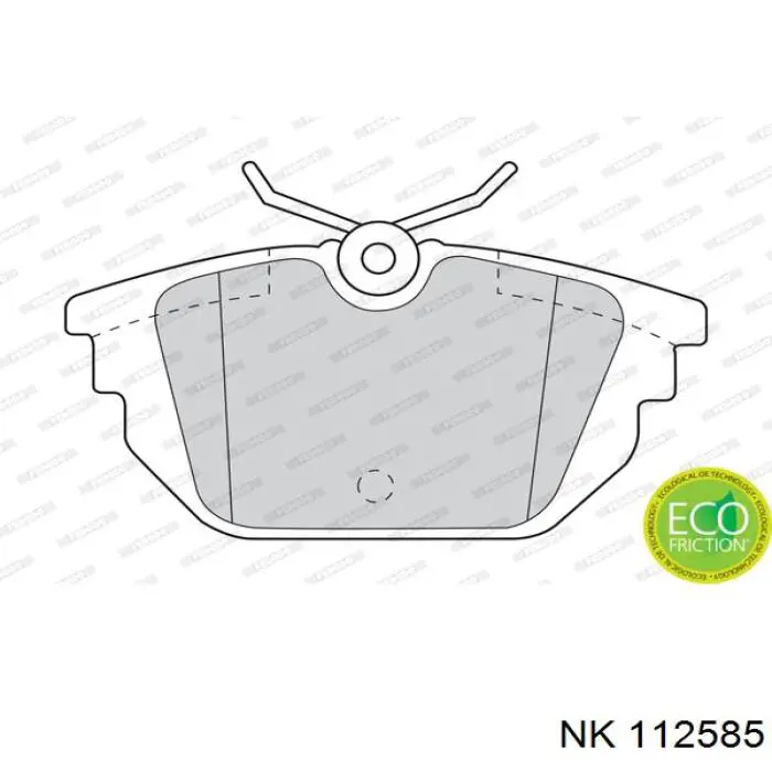 Диск сцепления  NK 112585