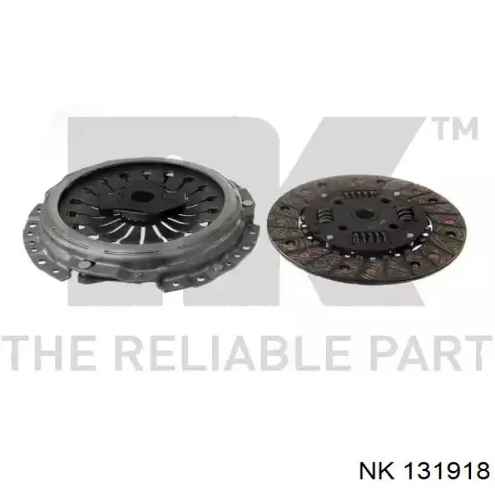 131918 NK kit de embraiagem (3 peças)