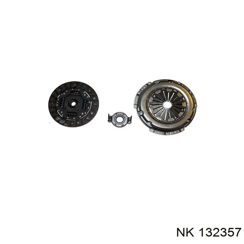 Купить 132357 NK Комплект сцепления (диск, корзина, подшипник)