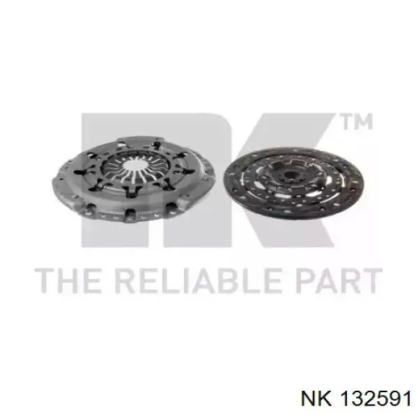 Комплект сцепления (3 части) NK 132591 цена, от 150.34 USD