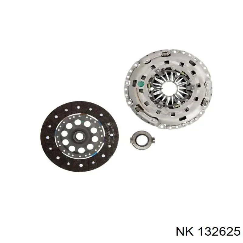 Комплект сцепления (3 части) NK 132625 цена, от 181.41 USD