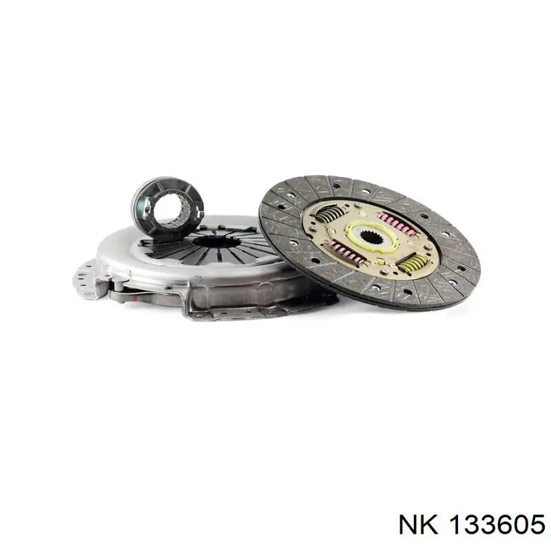 Купить 133605 NK Комплект сцепления (диск, корзина, подшипник)