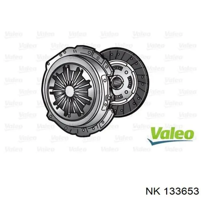 Комплект сцепления (3 части) NK 133653 цена, от 82.54 USD