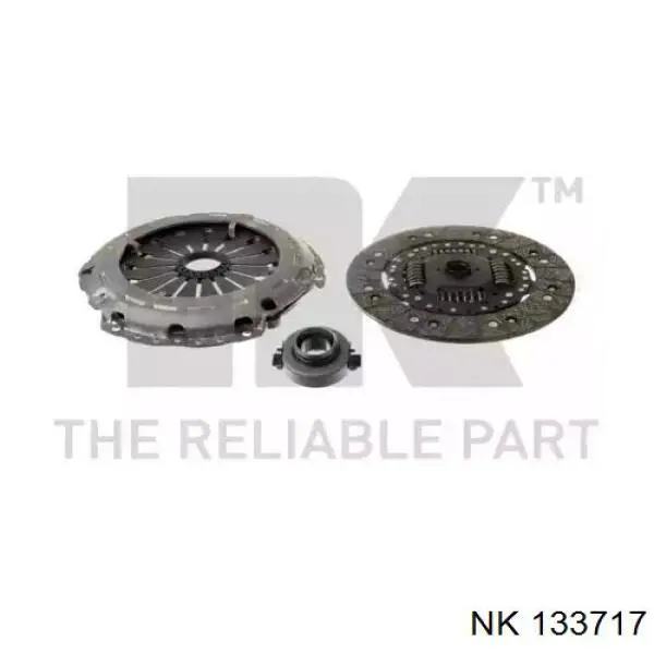133717 NK kit de embraiagem (3 peças)