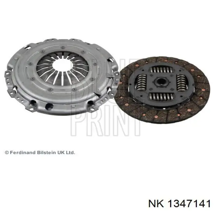 Комплект сцепления (3 части) NK 1347141 цена, от 342.36 USD