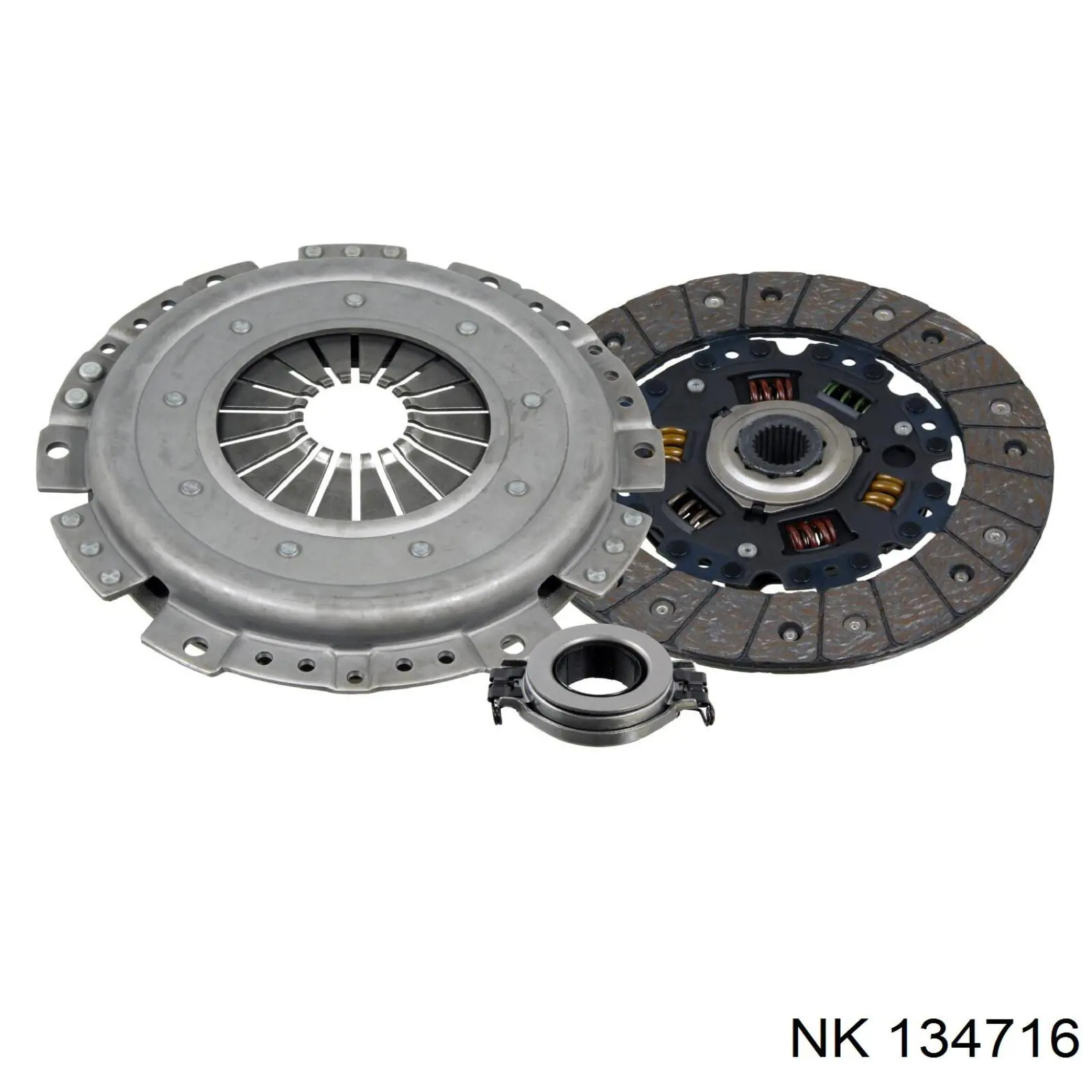 134716 NK kit de embraiagem (3 peças)