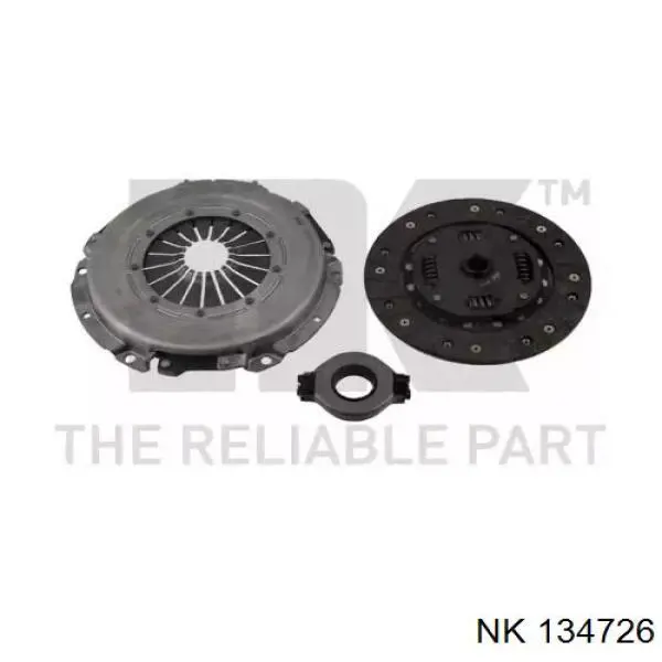 Комплект сцепления (3 части) NK 134726 цена, от 103.73 USD