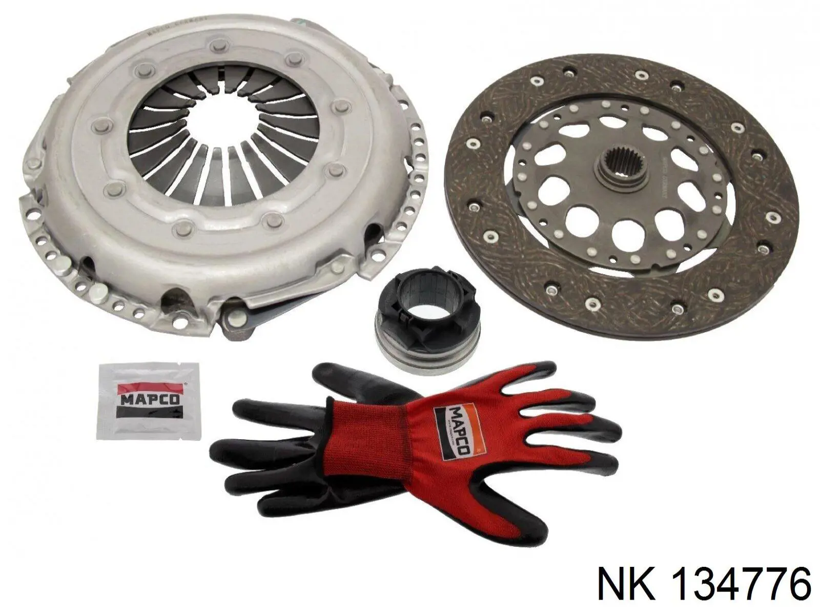 Комплект сцепления (3 части) NK 134776 цена, от 118.26 USD