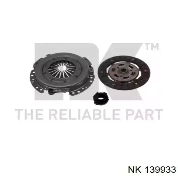 Комплект сцепления (3 части) NK 139933 цена, от 82.19 USD