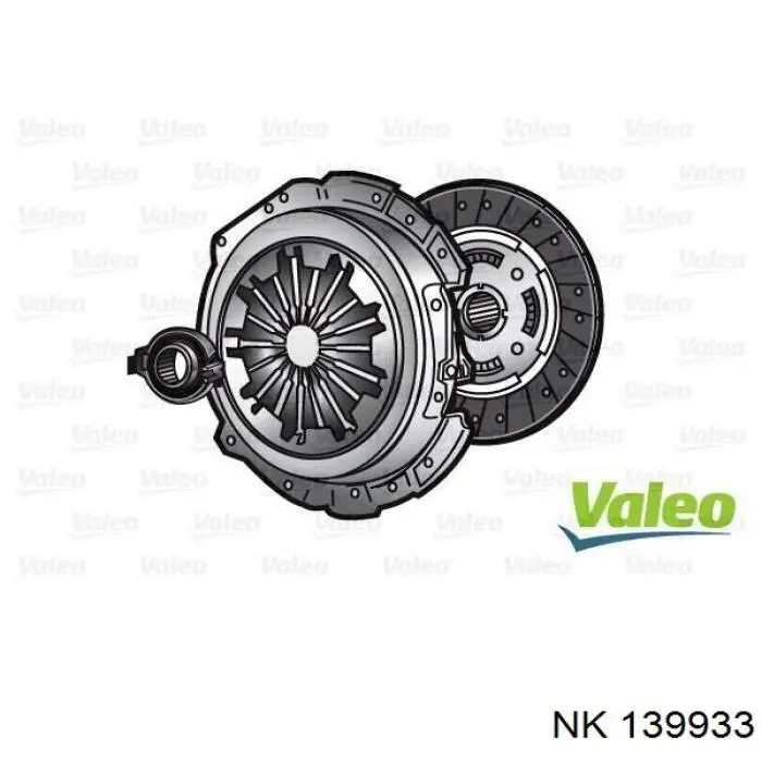 Комплект сцепления (3 части) NK 139933 цена, от 82.19 USD
