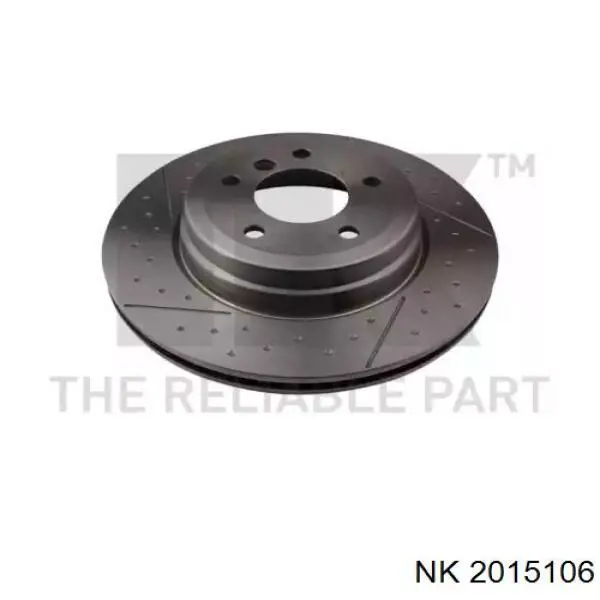 2015106 NK диск тормозной задний