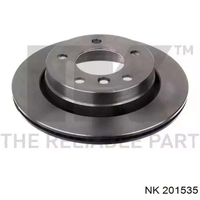 201535 NK диск тормозной задний