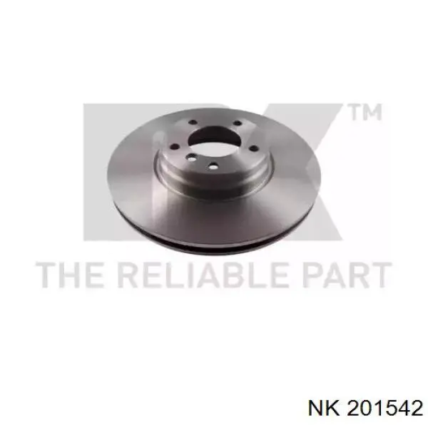 201542 NK диск тормозной передний