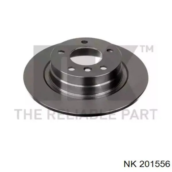 201556 NK диск тормозной задний