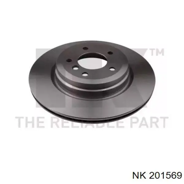 201569 NK диск тормозной задний