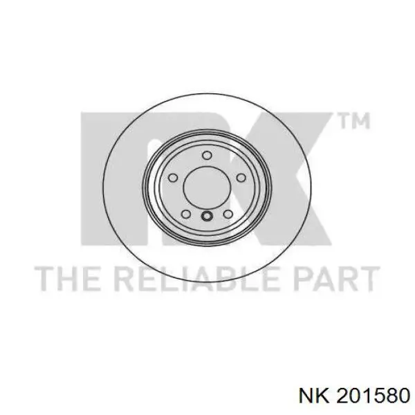 Передние тормозные диски 201580 NK