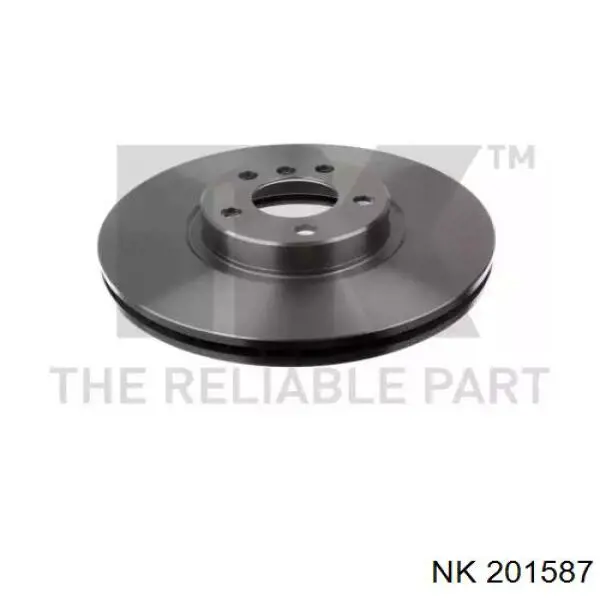 201587 NK диск тормозной передний