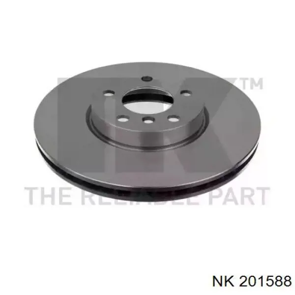 201588 NK диск тормозной передний