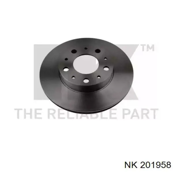 201958 NK диск тормозной передний