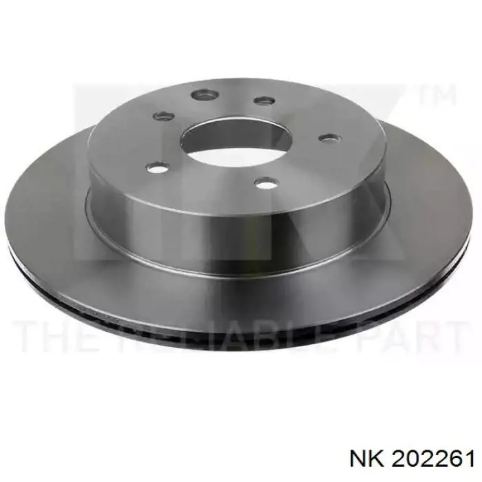 202261 NK диск тормозной задний