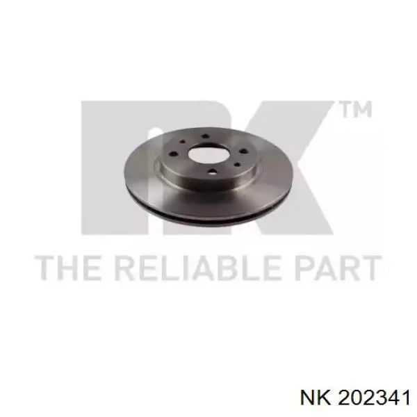 202341 NK диск тормозной передний