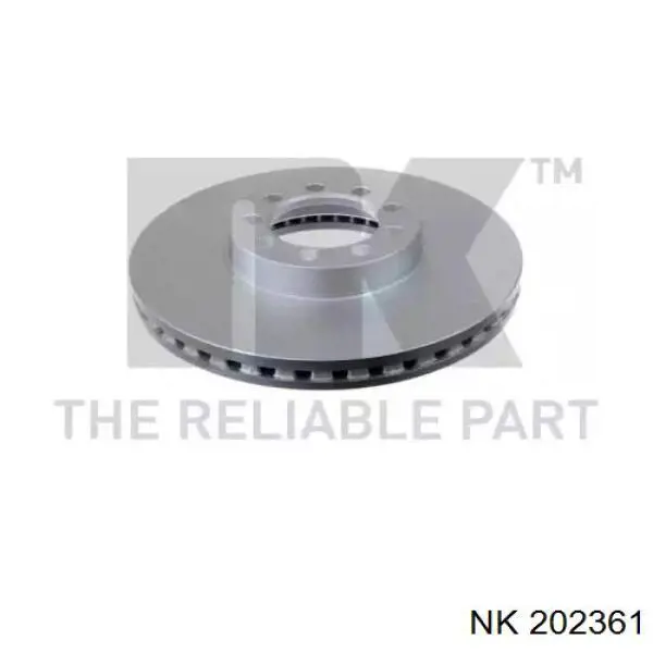 202361 NK диск тормозной передний