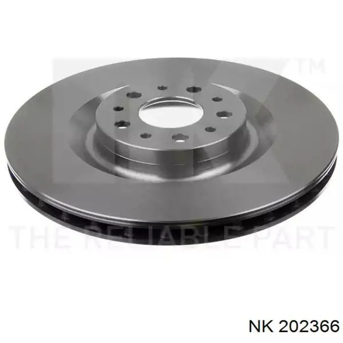 202366 NK диск тормозной передний