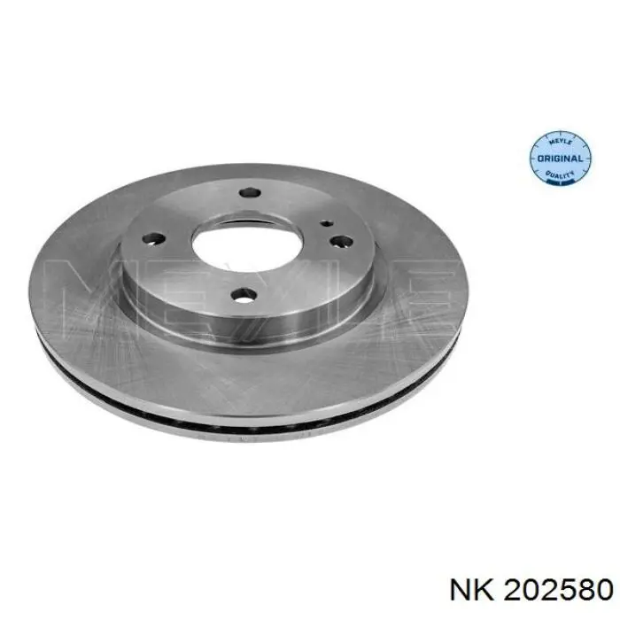 202580 NK диск тормозной передний