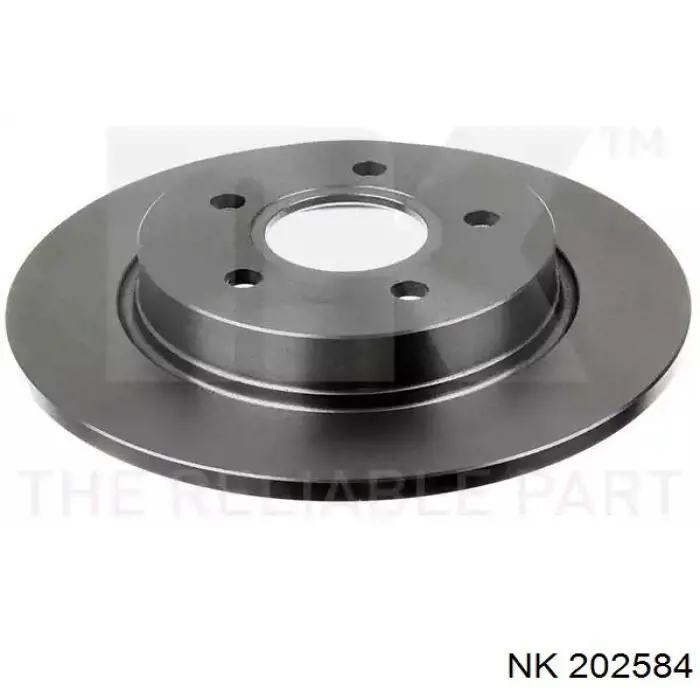 Задний тормозной диск NK 202584 цена, от 25.87 USD