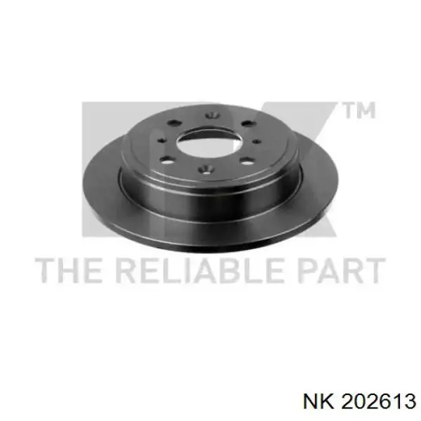 202613 NK диск тормозной задний