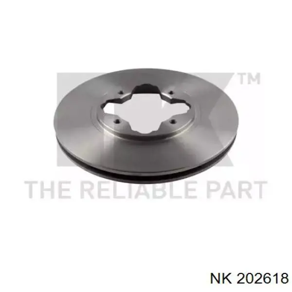 202618 NK диск тормозной передний