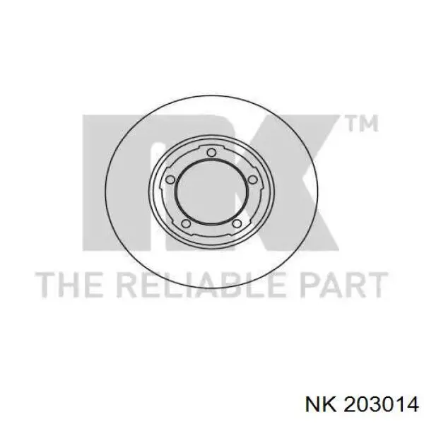 Передние тормозные диски 203014 NK