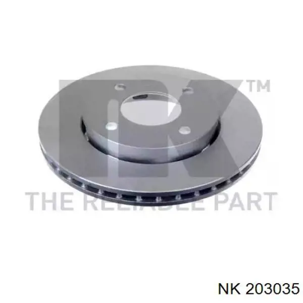 203035 NK диск тормозной передний