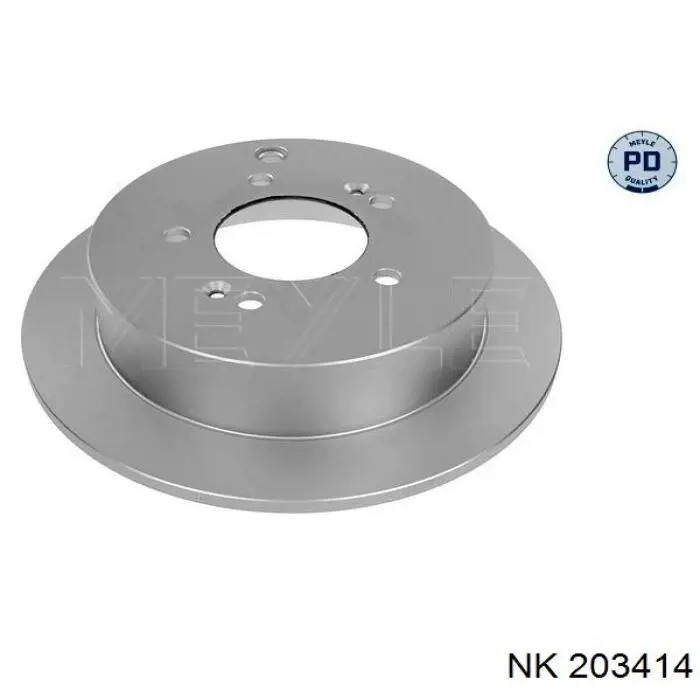 203414 NK диск тормозной задний