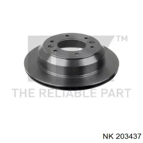 Задний тормозной диск NK 203437 цена, от 58.81 USD
