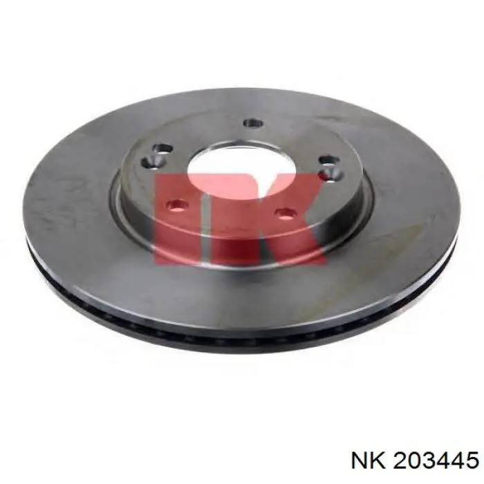 203445 NK диск тормозной передний