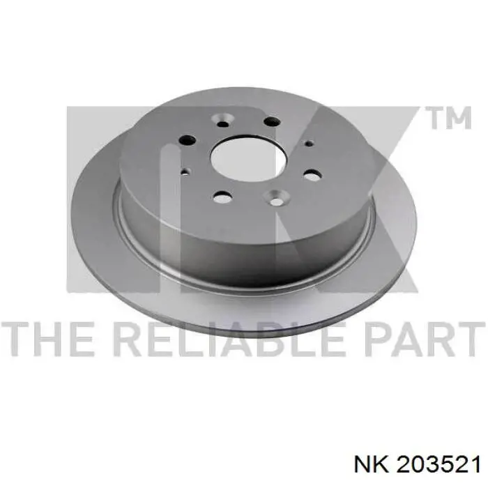 Задний тормозной диск Hyundai/Kia 0K20526251B цена, от 44.34 USD