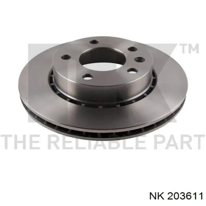 Тормоз дисковый передний NK 203611 цена, от 29.68 USD