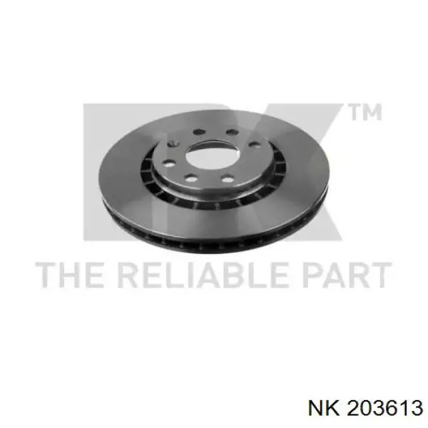 203613 NK диск тормозной передний