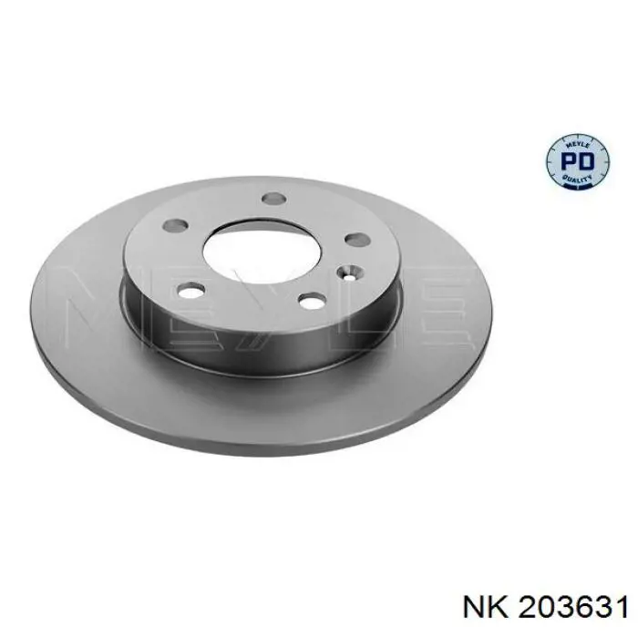 Купить 203631 NK Диск тормозной задний