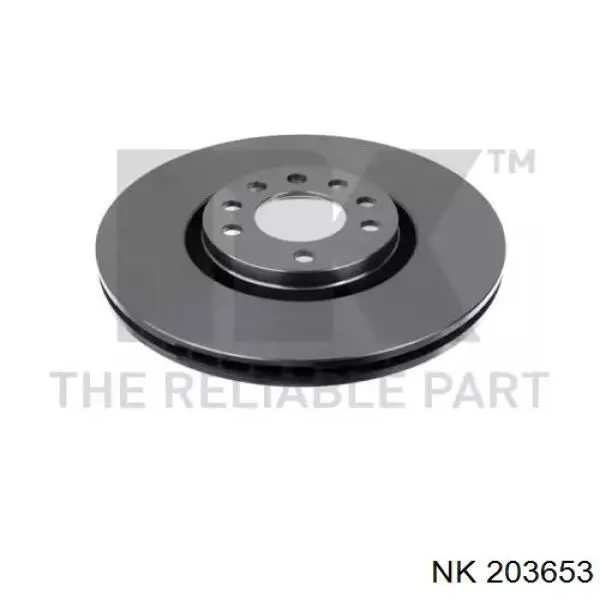 203653 NK диск тормозной передний