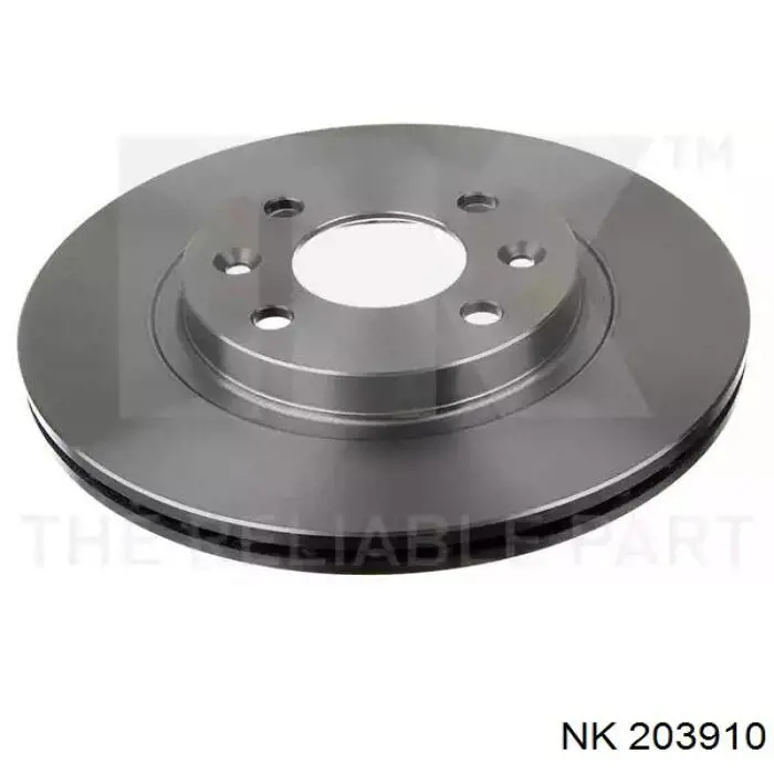 203910 NK диск тормозной передний
