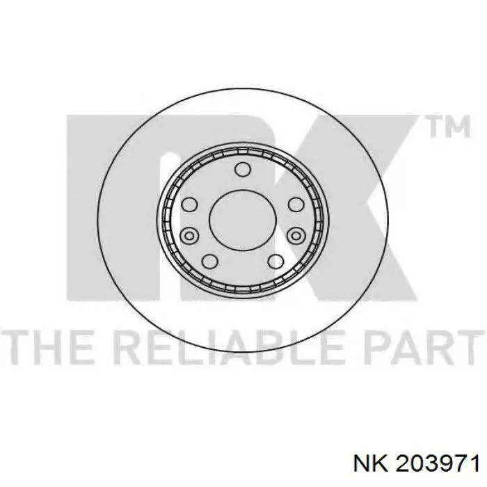 Купить 203971 NK Ротор тормозной