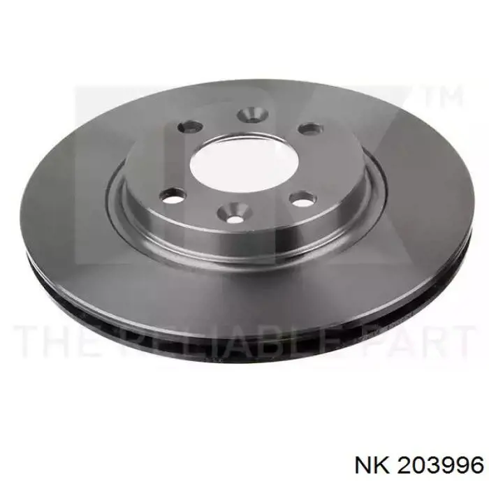 203996 NK диск тормозной передний