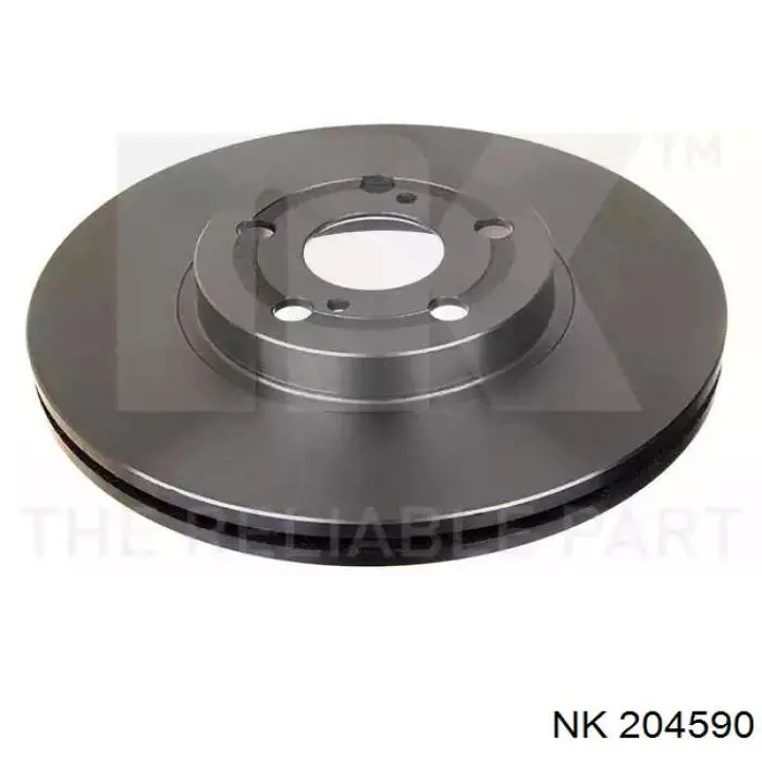 204590 NK диск тормозной передний