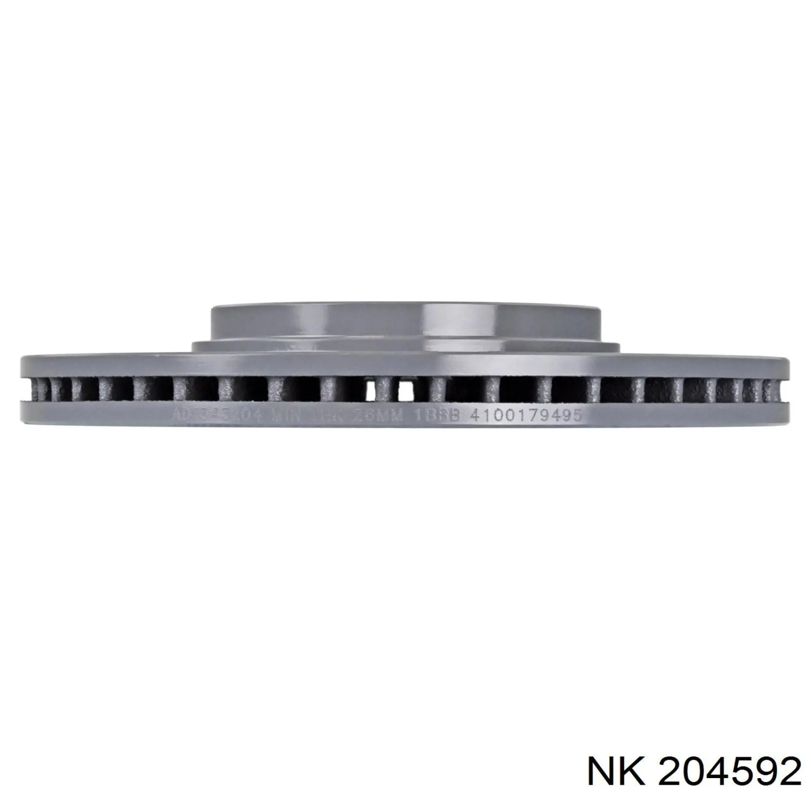 Передний тормозной диск NK 204592